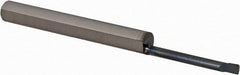 Scientific Cutting Tools - 0.06" Min Bore Diam, 1/2" Max Bore Depth, 1/8 Shank Diam, Boring Bar - Apex Tool & Supply