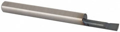 Scientific Cutting Tools - 0.12" Min Bore Diam, 1/2" Max Bore Depth, 3/16 Shank Diam, Boring Bar - Apex Tool & Supply