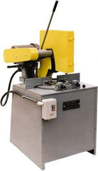 Kalamazoo - 16 or 18" Blade Diam, 1" Arbor Hole, Miter Chop & Cutoff Saw - 4,400 RPM, 10 hp, 220/440 Volts, 3 Phase - Apex Tool & Supply