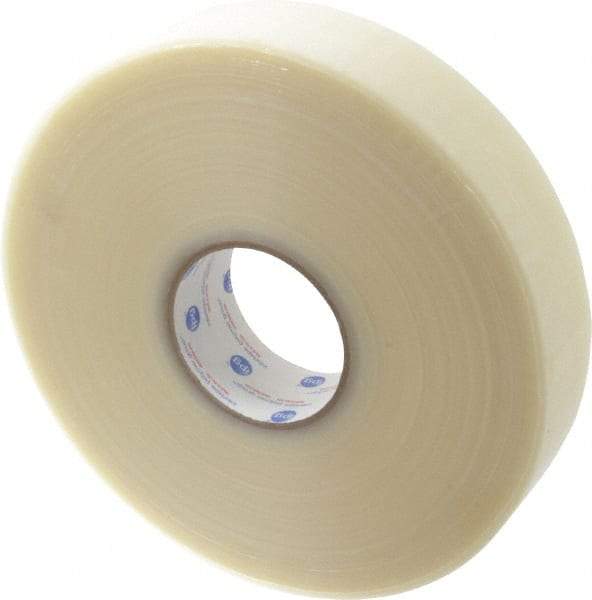 Intertape - 2" x 1,000 Yd Clear Rubber Adhesive Sealing Tape - Polypropylene Film Backing, 1.95 mil Thick, 22 Lb Tensile Strength, Series 7100 - Apex Tool & Supply