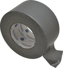 Intertape - 3" x 55m Silver Duct Tape - 9 mil, Rubber Adhesive, Polyethylene Cloth Backing, 18 Lb/ln Tensile Strength, 32°F to 160°F, Series AC20 - Apex Tool & Supply