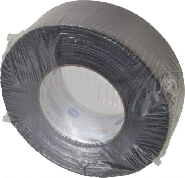 Intertape - 2" x 55m Black Duct Tape - 11 mil, Rubber Adhesive, Polyethylene Cloth Backing, 20 Lb/ln Tensile Strength, 32°F to 180°F, Series AC36 - Apex Tool & Supply