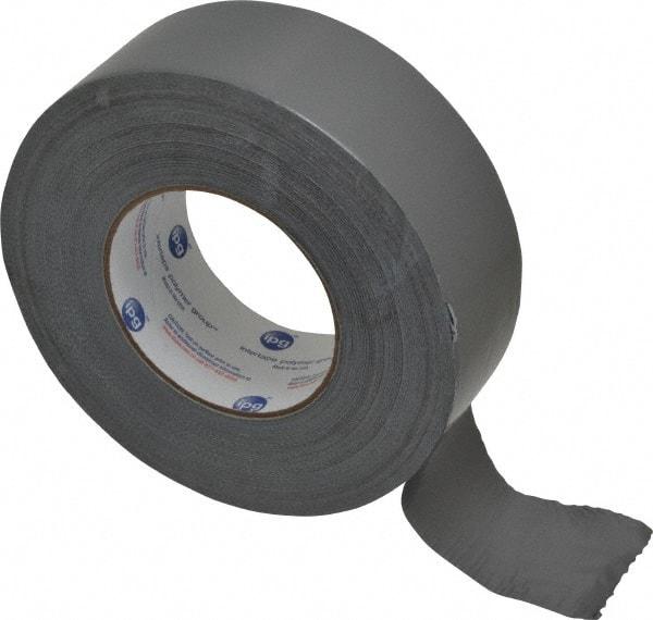 Intertape - 2" x 55m Silver Duct Tape - 11 mil, Rubber Adhesive, Polyethylene Cloth Backing, 20 Lb/ln Tensile Strength, 32°F to 180°F, Series AC36 - Apex Tool & Supply