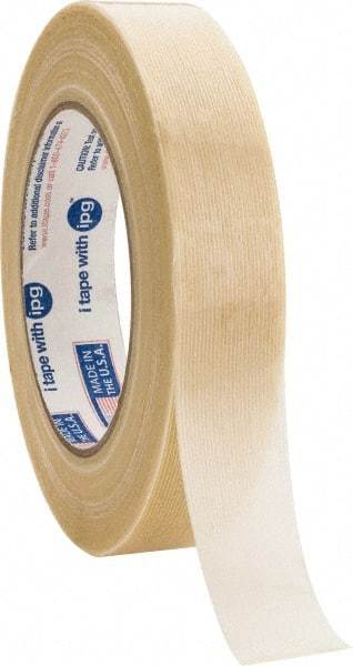 Intertape - 1" x 60 Yd Clear Rubber Adhesive Packaging Tape - Polyester Film Backing, 5.6 mil Thick, 175 Lb Tensile Strength, Series RG15 - Apex Tool & Supply