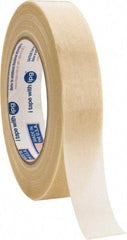 Intertape - 1" x 60 Yd Clear Rubber Adhesive Packaging Tape - Polyester Film Backing, 5.6 mil Thick, 175 Lb Tensile Strength, Series RG15 - Apex Tool & Supply