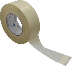 Intertape - 2" x 60 Yd Clear Rubber Adhesive Packaging Tape - Polyester Film Backing, 7.5 mil Thick, 333 Lb Tensile Strength, Series RG16 - Apex Tool & Supply