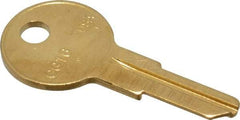 Made in USA - Chicago Key Blank - Brass - Apex Tool & Supply