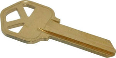 Made in USA - Kwikset Key Blank - Brass - Apex Tool & Supply