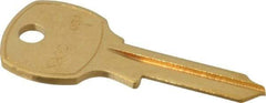 Made in USA - National Cabinet Key Blank - Brass - Apex Tool & Supply