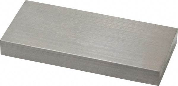 Mitutoyo - 3" Rectangular Steel Gage Block - Accuracy Grade AS-1, Includes Certificate of Inspection - Apex Tool & Supply