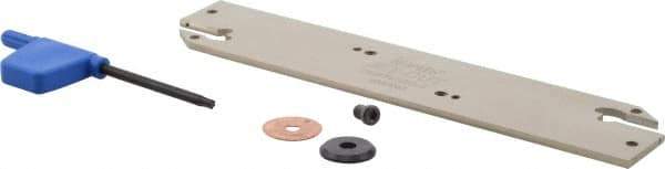 Iscar - 3 to 3.18mm Groove Width, Neutral Cut, DGFH Indexable Grooving Blade - Multiple Insert Styles, Series Do-Grip & Heli-Grip - Apex Tool & Supply