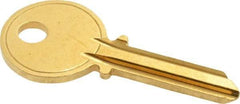 Made in USA - Yale Key Blank - Brass - Apex Tool & Supply