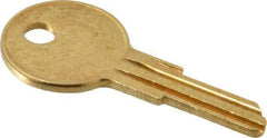 Made in USA - Yale Key Blank - Brass - Apex Tool & Supply