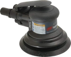 Ingersoll-Rand - 12,000 OPM, 15.8 CFM Air Consumption, Palm Air Orbital Sander - Round Pad, 1/4 NPT Inlet - Apex Tool & Supply