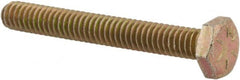 Made in USA - 1/4-20 UNC, 2" Length Under Head Hex Head Cap Screw - Apex Tool & Supply