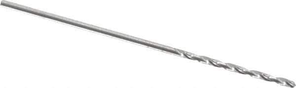 Hertel - 0.8mm 118° Solid Carbide Jobber Drill - Right Hand Cut, 1-1/8" OAL, Split Point - Apex Tool & Supply