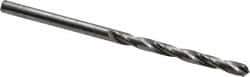 Hertel - 3mm 118° Solid Carbide Jobber Drill - Bright Finish, Right Hand Cut, Spiral Flute, Straight Shank, 2-1/4" OAL, Standard Point - Apex Tool & Supply
