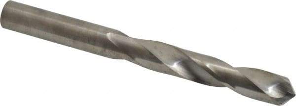 Hertel - 12mm 118° Solid Carbide Jobber Drill - Bright Finish, Right Hand Cut, Spiral Flute, Straight Shank, 4-3/4" OAL, Standard Point - Apex Tool & Supply