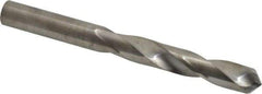 Hertel - 12mm 118° Solid Carbide Jobber Drill - Bright Finish, Right Hand Cut, Spiral Flute, Straight Shank, 4-3/4" OAL, Standard Point - Apex Tool & Supply