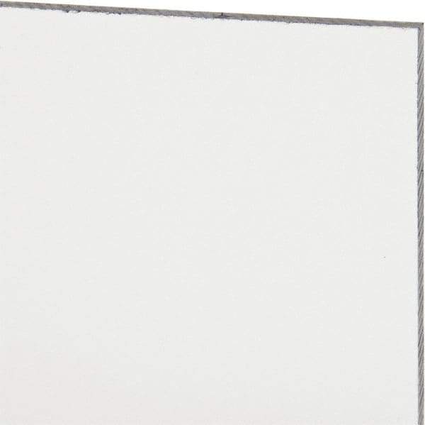 Made in USA - 4.5mm Thick x 12" Wide x 2' Long, Acrylic Sheet - Clear, Static Dissipative Grade - Apex Tool & Supply