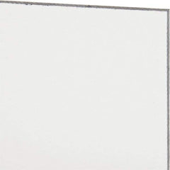 Made in USA - 4.5mm Thick x 12" Wide x 2' Long, Acrylic Sheet - Clear, Static Dissipative Grade - Apex Tool & Supply