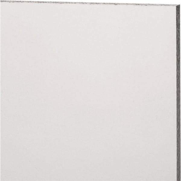 Made in USA - 6mm Thick x 12" Wide x 1' Long, Acrylic Sheet - Clear, Static Dissipative Grade - Apex Tool & Supply