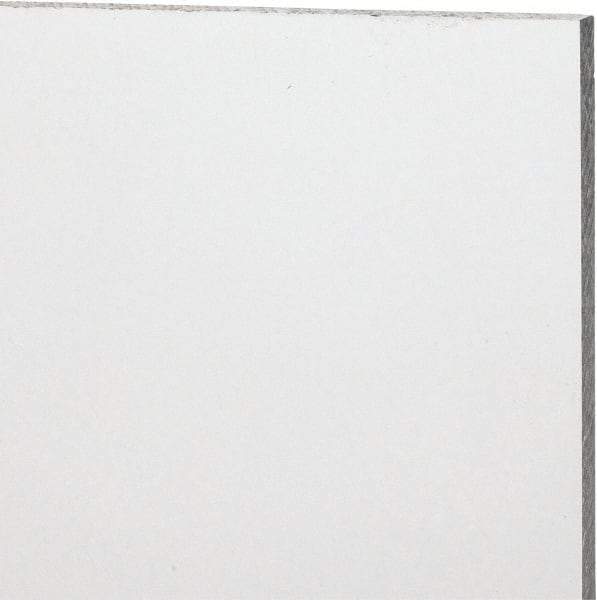 Made in USA - 6mm Thick x 24" Wide x 4' Long, Acrylic Sheet - Clear, Static Dissipative Grade - Apex Tool & Supply