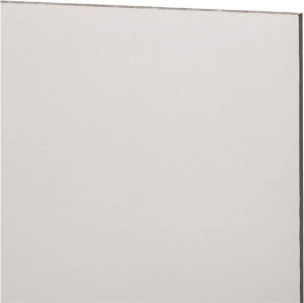 Made in USA - 3mm Thick x 12" Wide x 2' Long, Polycarbonate Sheet - Clear, Static Dissipative Grade - Apex Tool & Supply