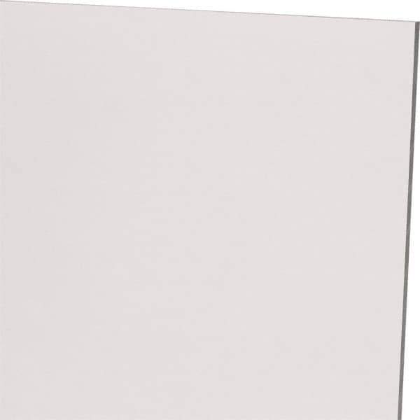 Made in USA - 4.5mm Thick x 12" Wide x 2' Long, Polycarbonate Sheet - Clear, Static Dissipative Grade - Apex Tool & Supply