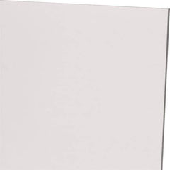 Made in USA - 4.5mm Thick x 12" Wide x 2' Long, Polycarbonate Sheet - Clear, Static Dissipative Grade - Apex Tool & Supply