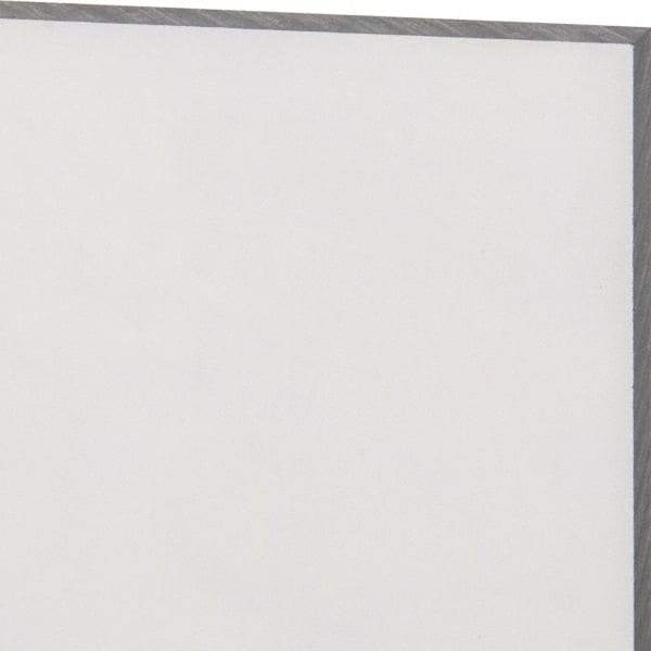 Made in USA - 3/8" Thick x 12" Wide x 1' Long, Polycarbonate Sheet - Clear, Static Dissipative Grade - Apex Tool & Supply