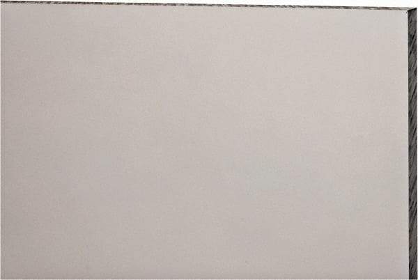 Made in USA - 3/8" Thick x 24" Wide x 2' Long, Polycarbonate Sheet - Clear, Static Dissipative Grade - Apex Tool & Supply
