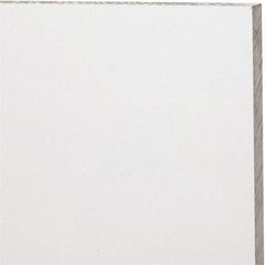 Made in USA - 3/8" Thick x 24" Wide x 4' Long, Polycarbonate Sheet - Clear, Static Dissipative Grade - Apex Tool & Supply