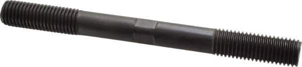 Gibraltar - 3/4-10 8" OAL Equal Double Threaded Stud - Alloy Steel, Black Oxide Finish, 2" Equal Thread Length - Apex Tool & Supply