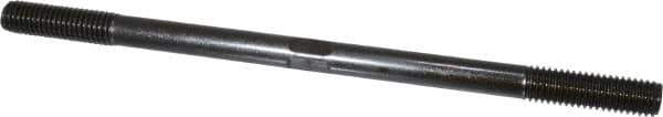 Gibraltar - 1/2-13 9" OAL Equal Double Threaded Stud - Alloy Steel, Black Oxide Finish, 1-1/2" Equal Thread Length - Apex Tool & Supply