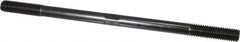 Gibraltar - 1/2-13 9" OAL Equal Double Threaded Stud - Alloy Steel, Black Oxide Finish, 1-1/2" Equal Thread Length - Apex Tool & Supply