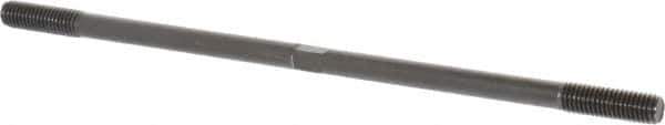 Gibraltar - 1/2-13 12" OAL Equal Double Threaded Stud - Alloy Steel, Black Oxide Finish, 1-1/2" Equal Thread Length - Apex Tool & Supply