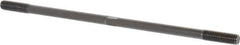 Gibraltar - 1/2-13 12" OAL Equal Double Threaded Stud - Alloy Steel, Black Oxide Finish, 1-1/2" Equal Thread Length - Apex Tool & Supply