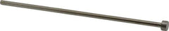 Gibraltar - 11/64" Pin Diam, 11/32" Head Diam x 3/16" Head Height, 6" OAL, Straight Ejector Pin - Steel, 5-13/16" Pin Length - Apex Tool & Supply