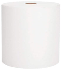 Scott - Hard Roll of 1 Ply White Paper Towels - 8" Wide, 800' Roll Length - Apex Tool & Supply