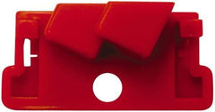 NMC - 9/16 Wide, Plastic Single-Pole Circuit Breaker Lockout - 1 Padlock, 1 Circuit - Apex Tool & Supply