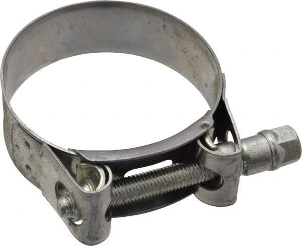 Mikalor - 2-1/4" Hose, 0.78" Wide x 0.04" Thick, T-Bolt Hose Clamp - 2.17 to 2.32" Diam, Stainless Steel Band, Housing & Zinc Plated Screw - Apex Tool & Supply