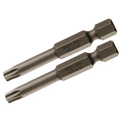 Torx 1/4″ Power Bit T2 × 50mm 2 Pack - Apex Tool & Supply
