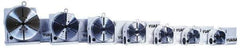 Yuasa - 2 Spindle, 100 Max RPM, 5.12" Table Diam, 1 hp, Horizontal & Vertical CNC Rotary Indexing Table - 30 kg (66 Lb) Max Horiz Load, 104.9mm Centerline Height - Apex Tool & Supply