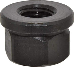 Gibraltar - 7/8-9, 1-3/4" Flange Diam, 1-1/8" High, 1-7/16" Across Flats, Flange Nut - Grade 12L14 Steel, Black Oxide Finish, 1/4" Flange Height, TCMAI - Apex Tool & Supply