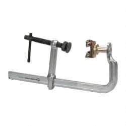 Strong Hand Tools - 5-1/2" Deep Throat, 12-1/2" Max Capacity, 4 in 1 Sliding Arm Clamp - 2,400 Lb Clamping Pressure - Apex Tool & Supply