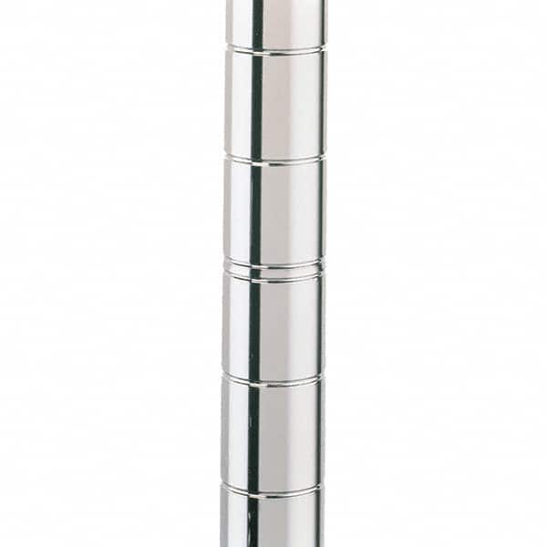 Metro - 1" Wide x 54" High x 1" Long Open Shelving Stationary Shelving Post - Apex Tool & Supply