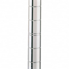 Metro - 1" Wide x 54" High x 1" Long Open Shelving Stationary Shelving Post - Apex Tool & Supply