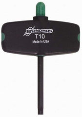 Bondhus - T6 Torx Plus Key - Wing Handle, Protanium High Torque Steel, 2" Length Under Head - Apex Tool & Supply