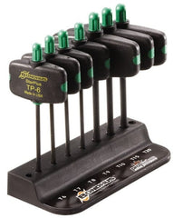 Bondhus - 7 Piece T6 to T20 Protanium High Torque Steel Wing Handle Torx Key Set - Apex Tool & Supply